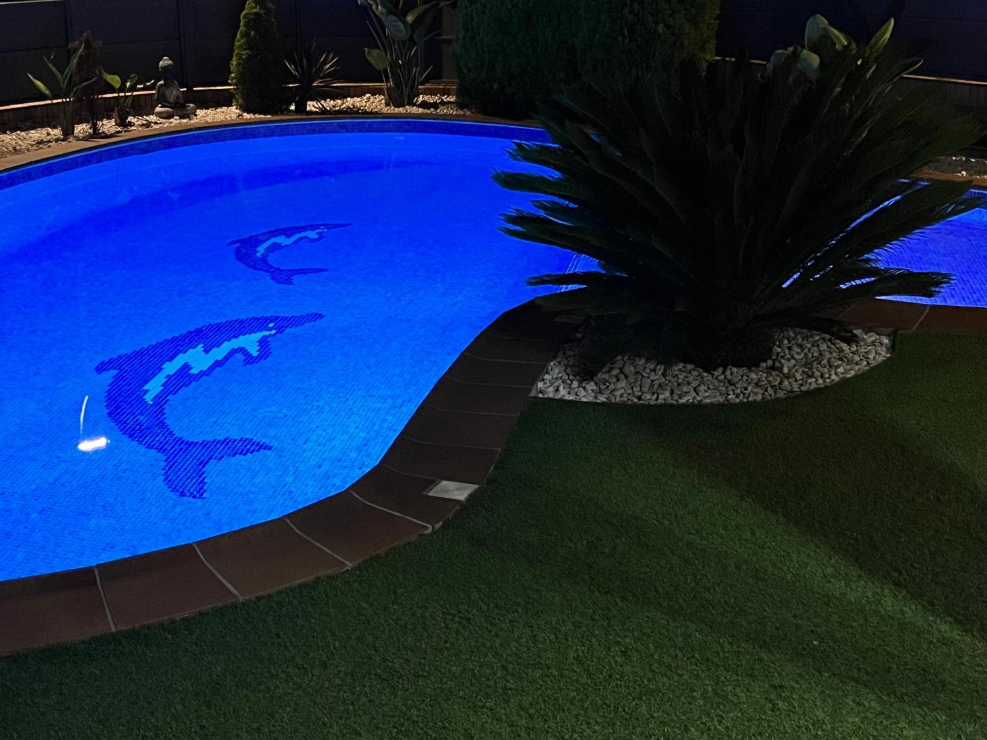 Washingtonia Villa Near Sitges Canyelles  Exterior foto